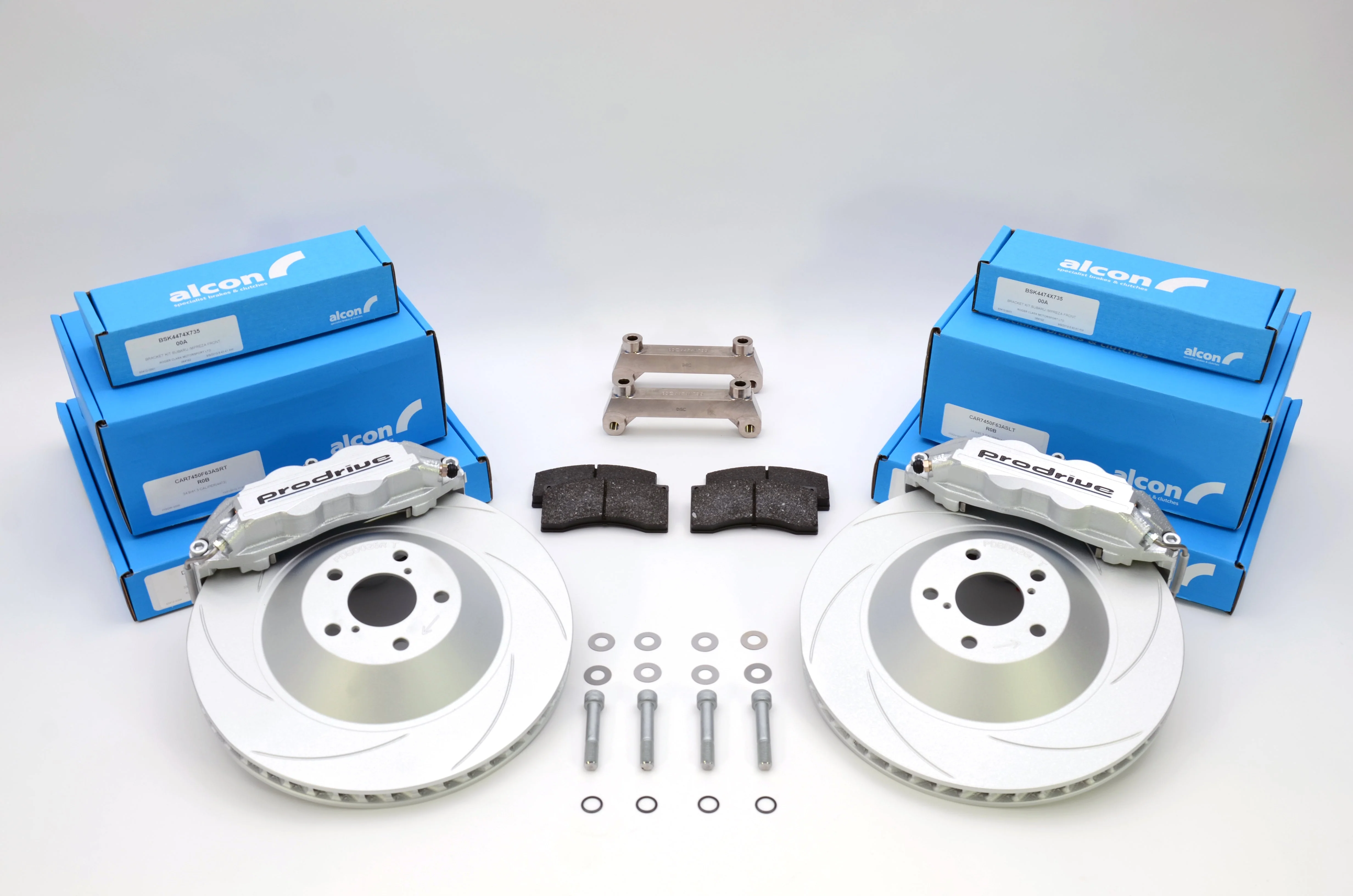 Replacement Brake Discs for RCM Prodrive / Alcon P1 330mm 4 Pot Brake Caliper Kit - Image 4