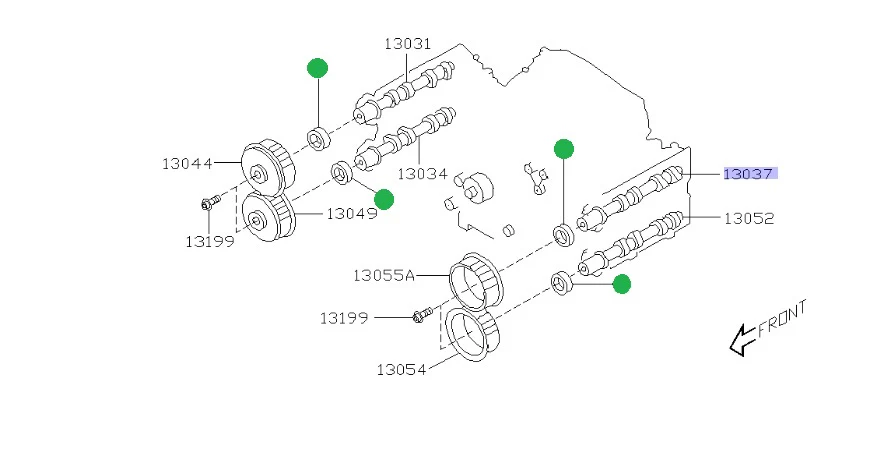 Camshaft Oil Seal Non VVT V5+ - Image 3