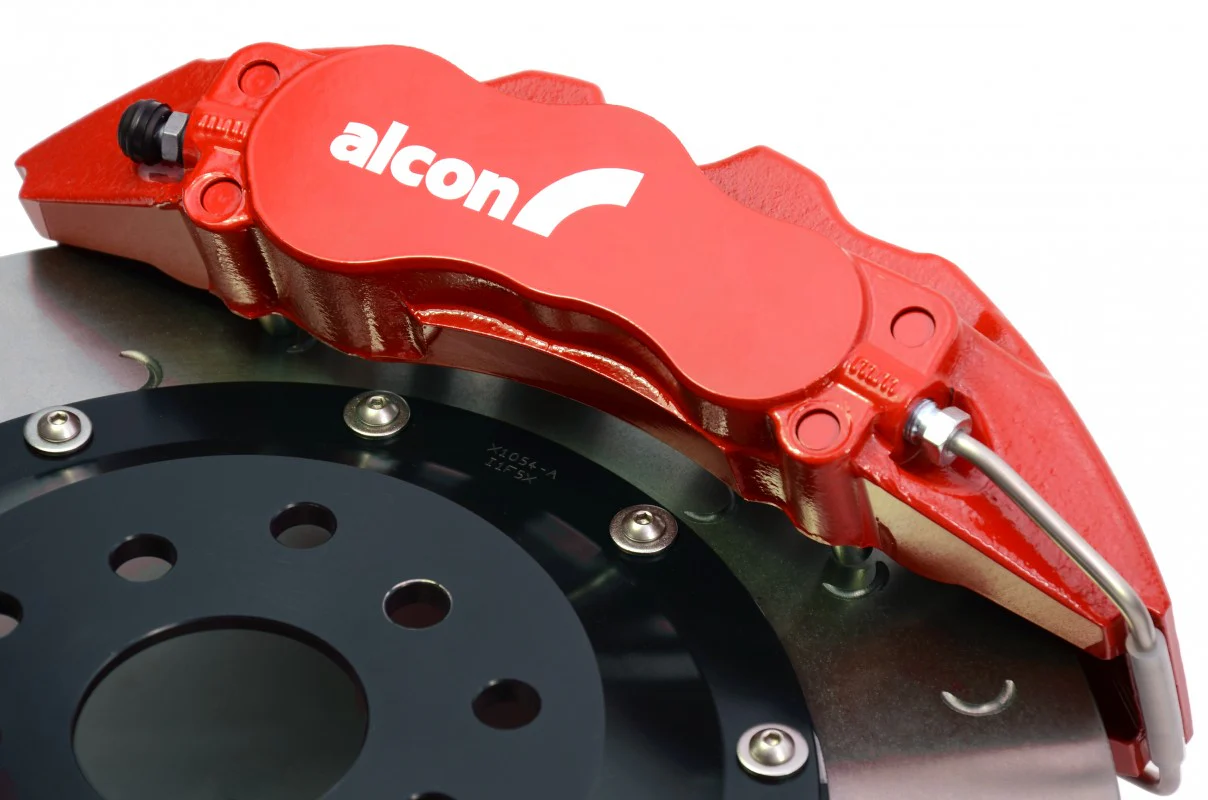 RCM / ALCON 6 Pot Front Brake Kit Red 365mm - Image 4