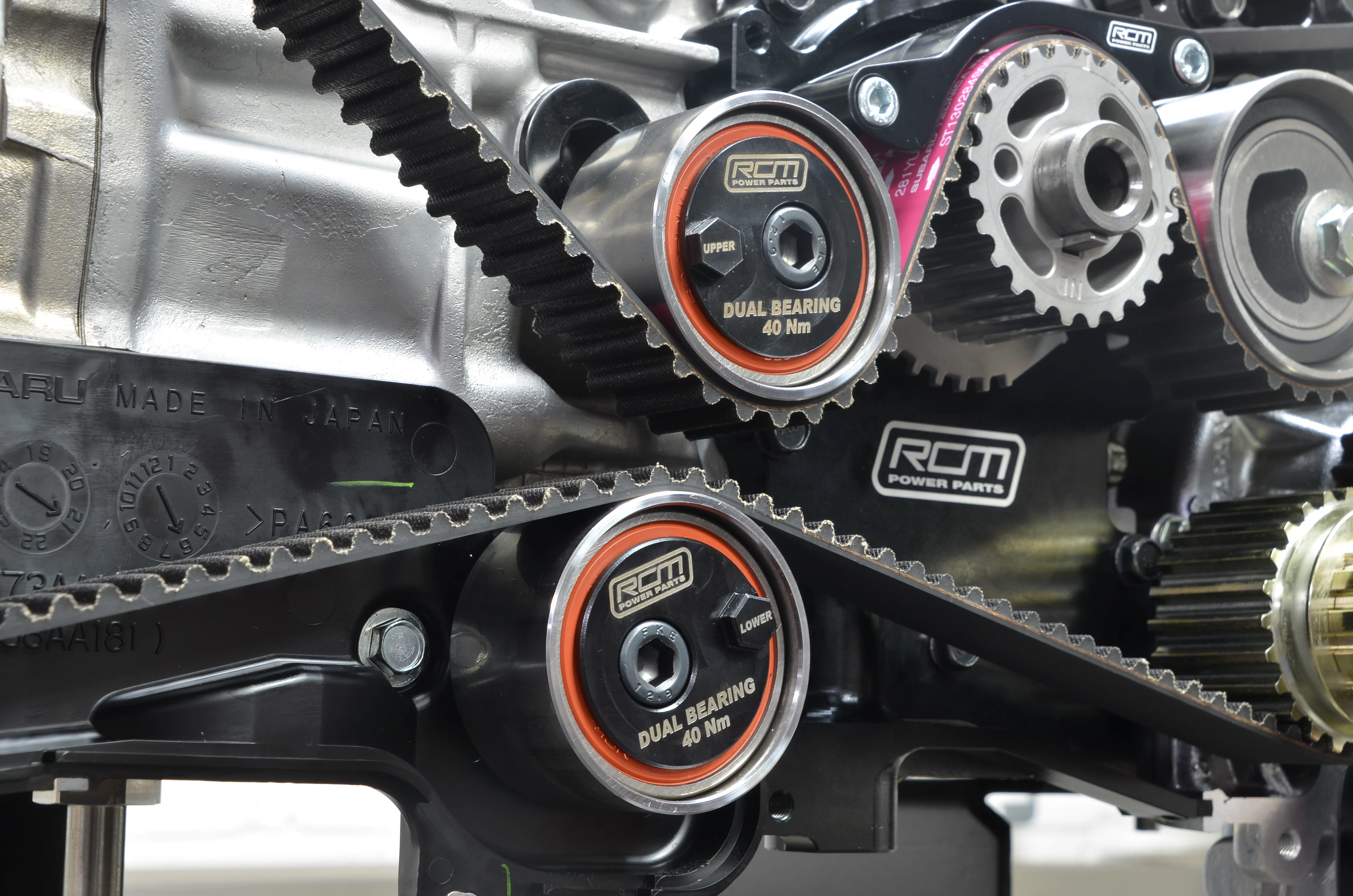 RCM Eccentric Adjustable Idler Dual Bearing Set - Image 4