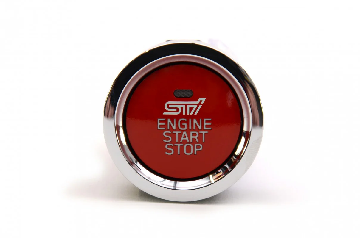 STI JDM Red Push Button Start - Impreza 2015+ - Image 3